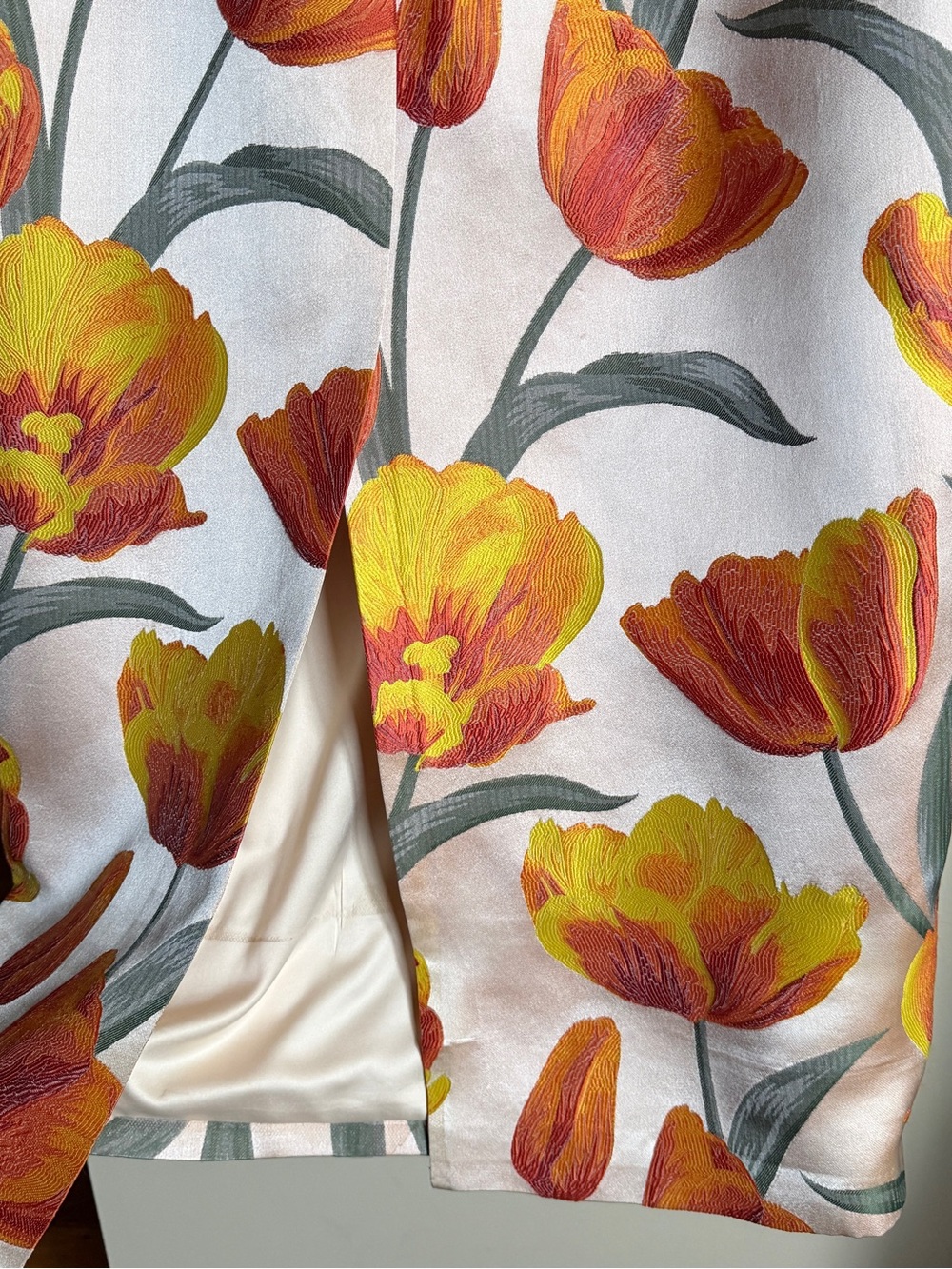 MILLY 🌷 Orion Tulip Jacquard Dress - Picture 12 of 12